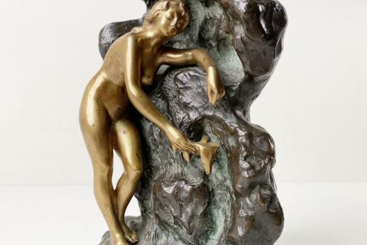 Bronzefigur von Ernest Wante